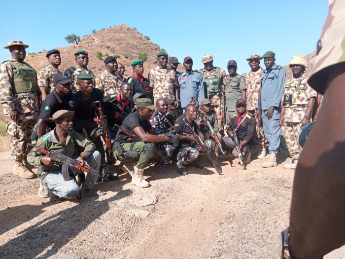 Buratai visit Police College, troops in Gwoza