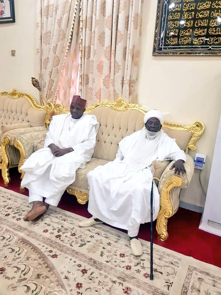 Power Minister, Engr. Sale Mamman Visits Emir of Daura