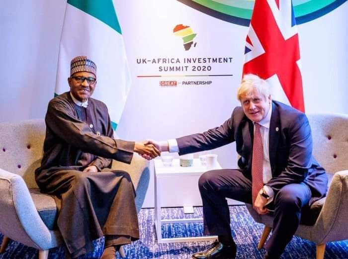 COVID-19: President Buhari Felicitates with British PM, Boris Johnson on Discharge from Hospital