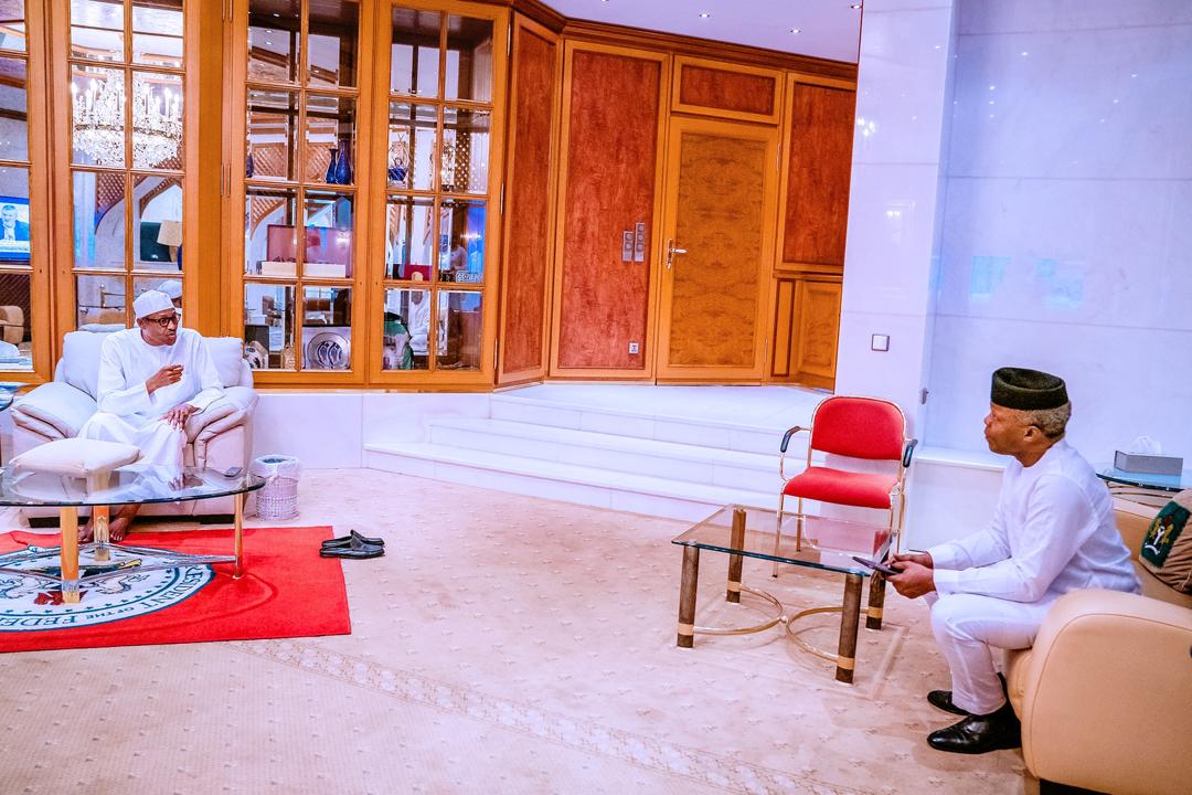 COVID-19: Vice President, Osinbajo Speaks to NTA After Meeting President Buhari