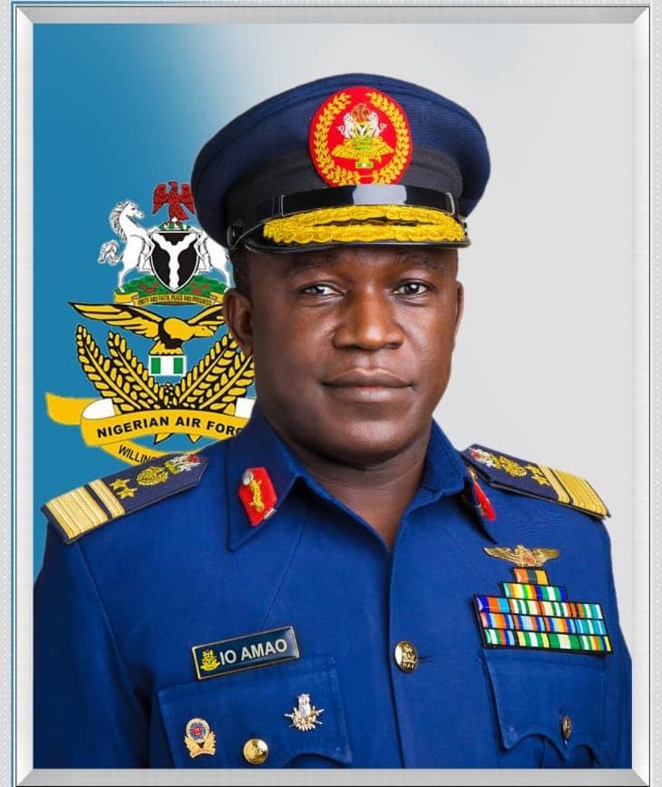 The New @NigAirForce Chief, Air Vice Marshall Isiaka Oladayo Amao