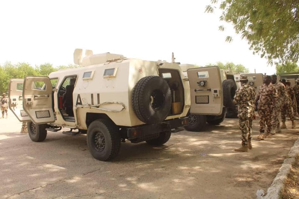 HQ Sector 3 MNJTF Receives Equipment And Logistics Donated By AU